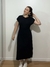 VESTIDO MIDI CANELADO na internet