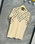 Camiseta Peruana Lv - Bege c preto