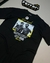 Camiseta Oversized Rj7 - Amizade Preta - comprar online
