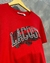 Camiseta Peruana lac. preta - Vermelha - comprar online
