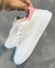Tênis Lac. Feminino - Branco/Rosa - comprar online