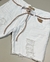Bermuda Jeans Jogador Manal - Branca - comprar online