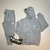 Conjunto Moletom Nk club - Cinza na internet