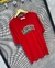 Camiseta Peruana lac escrita verde - Vermelha