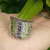 Anillo Cinta Corazones Plata925