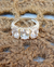 Anillo 3 Cubics Blancos Plata925