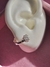 Argollas butterfly and flower - comprar online