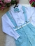 Conjunto Miss Cherry Vitor Suspensorio Azul Bebe na internet