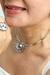 CHOKER ARO FLOR ARAMADA LISO RODINADO CKARFLARLRD40214 na internet