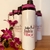 Garrafa de Alumínio Tumbler - 850ml - Branca -Tampa e Bico Rosca - Rosa
