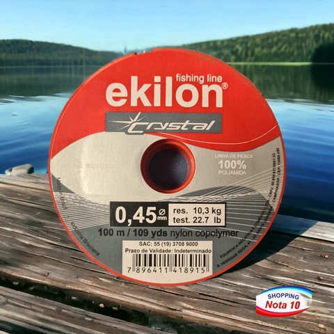 Linha de Pesca Nylon 0,45mm