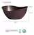 Tigela Oval 3,9L Sustentavel na internet
