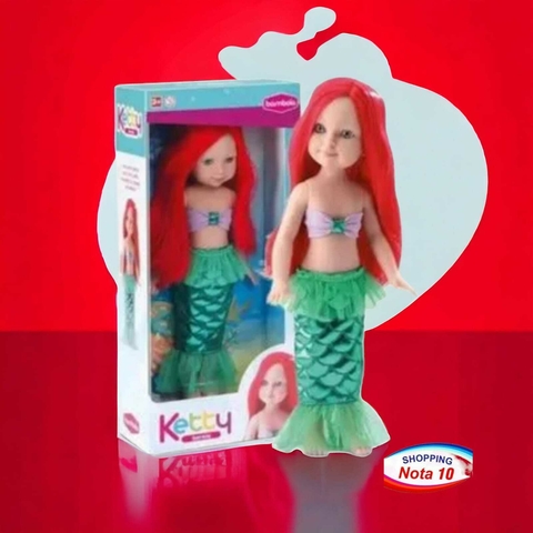 Boneca Ketty Sereia