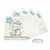 SERVILLETA ELEFANTE CELESTE X 20
