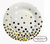 PLATO BLANCO LUNAR DORADO X 6
