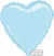GLOBO CORAZON CELESTE 45