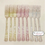 TENEDOR GLITER CRISTAL ROSA