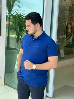 POLO PIQUET PROMEN - AZUL ROYAL - comprar online