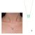 colar com pingente quadrado azul turquesa tam; 45cm+5cm banhado ao ouro 18 K - comprar online