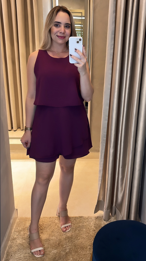 Macaquinho Helo Roxo