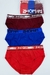 KIT COM 03 CUECAS SLIP ALGODÃO PERSONALIZADA ZHOMEM