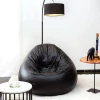 Puff Poltrona - Enchimento Flocos de Isopor com Capa em Corino - comprar online