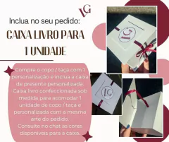 Taça de Espumante Lírio Personalizada Presente - comprar online