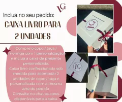 Taça de Espumante Lírio Personalizada Presente na internet