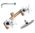 GENEBRE KROSS BI MANDO DUCHA EMPOTRADO (68115 08 45 66/B65113/R65112) - comprar online