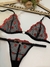 Conjunto coração bordado - comprar online