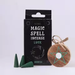 Green Tea 'Luck' Spell Incense Cones