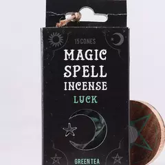 Green Tea 'Luck' Spell Incense Cones - comprar en línea