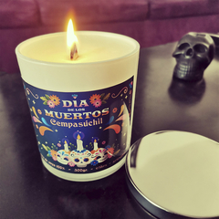 Vela aromática - Café - Día de los Muertos - comprar en línea