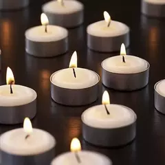 Velas de té - pack 12