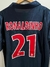 Camisa PSG Retro Nike 2001/02 - Ronaldinho 21 (pronta entrega) - Time Box