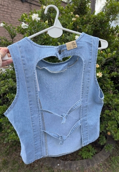 Top Denim Cappy - comprar online