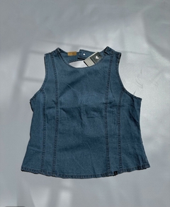 Top Denim Cappy en internet