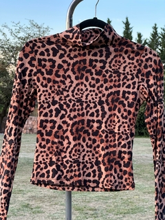 1/2 Polera animal print Tina - comprar online