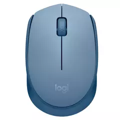 Mouse Inalámbrico Logitech M170 Azul/Gris - tienda online