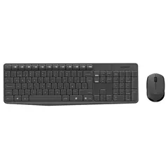 Teclado y Mouse Inalámbrico LOGITECH MK235 Negro