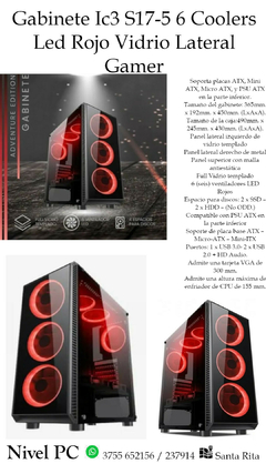 Imagen de PC Intel Core i5 10th - 16gb DDR4 RGB - 250Gb NV1 - GT 1030 2Gb