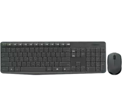 Teclado y Mouse Inalámbrico LOGITECH MK235 Negro en internet