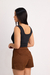 Saia Mirenna - Marrom - comprar online