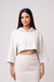 Camisa Cropped Linho - comprar online