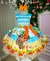 Vestido Infantil Temáticos Luxo Moana Modelo 2