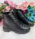 Bota/Coturno Ousadia Preta Adulta - comprar online