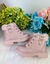 Coturno Bota Doce Pe Vivi Nude Rose - Minúsculos Kids