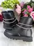 Bota Coturno Flor Di Mila Preta Fashion na internet