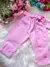 Conjunto Blogueirinha Sarja Coração Calça Rosa - Minúsculos Kids