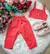 Conjunto Blogueirinha Sarja Happy Calça Coral na internet